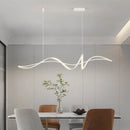 Axyaa LED Chandelier: Nordic Style Aluminum Alloy Pendant Light for Living Room & Dining Area
