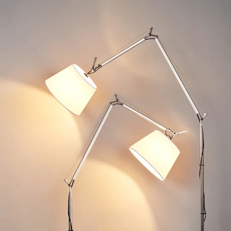Adjustable LED Floor Lamp for Home Office Study, Axyaa Branded Simple Design