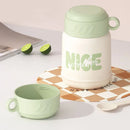 Axyaa Stainless Steel Food Thermal Jar Insulated Soup Cup - Set of 2
