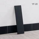 Axyaa Self-Adhesive Wooden Wall Stickers, Rectangular Skirting Lines, 1mm Thickness, Indoor Use
