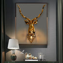 Axyaa Modern Antler Deer Wall Lamp | Bedroom Kitchen Home Decor Wall Sconces Lamps