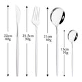 Axyaa Black Gold Stainless Steel Dinnerware Set - Elegant Tableware Collection