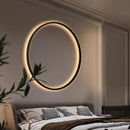 Axyaa Circular LED Wall Lamp for Bedroom and Living Room Atmosphere Lighting