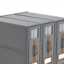 Axyaa Bed Linen Storage Box Set for Bedroom Closet Organization