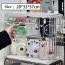 Axyaa Camera Storage Box Display Rack Transparent Organizer