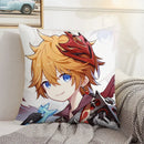 Axyaa Decorative Pillow Covers for Sofa Cushions - Genshin Impact Inspired Home Decor