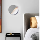 Axyaa LED Wall Lamp 360 Degree Rotation Adjustable Bedside Lights White Black