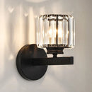 Axyaa Crystal Square Wall Lamp for Home Decor