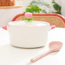 Axyaa Kawaii Flower Ramen Bowl 800ml