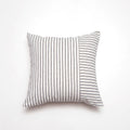 Axyaa Striped Cotton Linen Throw Pillow Covers 18x18 Modern Decor for Sofa Couch