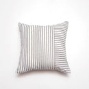 Axyaa Striped Cotton Linen Throw Pillow Covers 18x18 Modern Decor for Sofa Couch