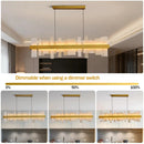 Axyaa Alabaster Marble Pendant Light Chandelier for Dining Table, Kitchen, Living Room - LED Ceiling Lamp