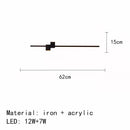 Axyaa Nordic Minimalist LED Wall Lights for Home Decor