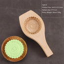 Axyaa Eco-friendly Wood Cake Mold - Multi-lattice Animal Flower Mooncake Pastry Mold