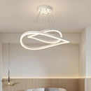 Axyaa LED Ceiling Chandelier: Modern Lighting for Living Dining Bedroom Kitchen Decor