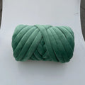Axyaa Super Velvet Chunky Yarn - Thick Cotton Wool Tube Yarn for DIY Handwork