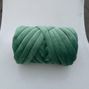Axyaa Super Velvet Chunky Yarn - Thick Cotton Wool Tube Yarn for DIY Handwork