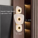 Axyaa Copper Marble Wall Background for Study Bedroom Living Room