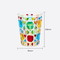 Axyaa Checkered Design Whiskey Glass Tumbler - 310ml