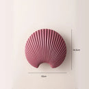 Axyaa Shell Wall Hanging: Elegant Ceramic Ornaments for Advanced Home Decor
