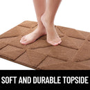 Axyaa Absorbent Entry Mat Dirt Resistant Anti-slip Rug for Home Kitchen Decor