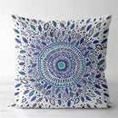 Axyaa Mysterious Pattern Flower Cushion Cover for Home Decor