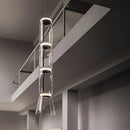 Modern Nordic Chandelier for Dining Room by Axyaa - Glass Jars Led Pendant Light