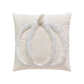 Axyaa Pumpkin Embroidered Halloween Cushion Cover 45x45cm