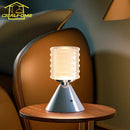 Axyaa Crystal Diamond Acrylic Table Lamp with Touch Switch LED Lighting for Bedroom Office