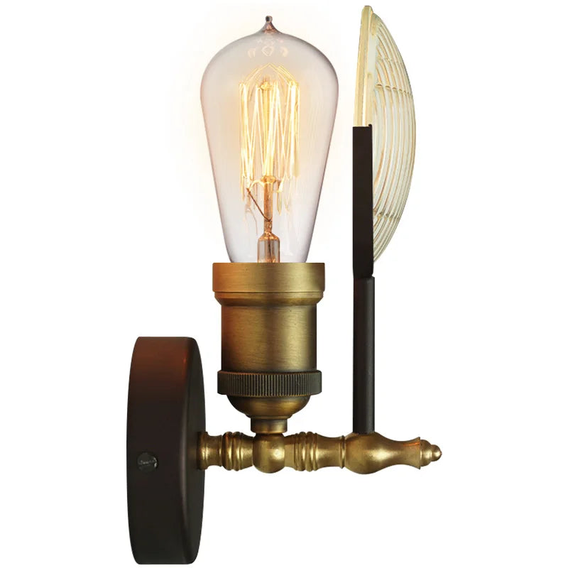 Axyaa Modern Glass LED Wall Sconce for Bedroom and Living Room