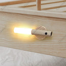 Axyaa Wooden Night Light with Human Body Sensor - Indoor Magnetic Wall Light