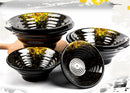 Axya Ramen Bowl Set - Large Melamine Soup Mixing Bowls