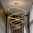 Axyaa Nordic Dining Room Pendant Ceiling Lamp Chandelier for Indoor Lighting
