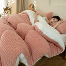 Axyaa Queen Warmth Fleece Weighted Blanket for Winter