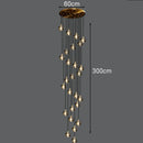 Axyaa Modern Pendant Light Chandelier LED Ceiling Lamp for Indoor Dining Room