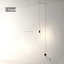 Axyaa Acrylic LED Pendant Chandelier, Elegant Home Decor Light for Living Room, Bedroom