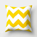 Axyaa Geometric Yellow Pillowcase for Chic Home Decor and Comfort