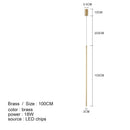 Axyaa Slim Pendant Lights: Bedroom & Living Room Hanging Lamp, Bedside Suspension