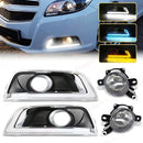 Axyaa LED Daytime Running Lights Turn Signal for Chevrolet Malibu 2011-2015