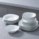 Axya Elisa 24-Piece Porcelain Dinner Set for 6 Person