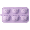 Silicone Bear Cake Mold by Axyaa: High Temp Oven Baking Tool for Baby Food