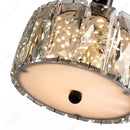 Axyaa LED Crystal Chandelier for Living Room Bedroom Decor Lighting