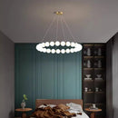 Axyaa Modern LED Pendant Chandeliers for Living Room Staircase, Indoor Hanging Light Lamps