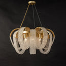 Axyaa Luxury Crystal Chandelier - Elegant Lighting for Various Spaces