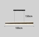 Axyaa Modern Ring Stairs LED Chandeliers for Living and Dining Room Lighting