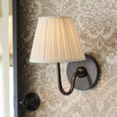 Axyaa Vintage Wrought Iron LED White Wall Lamp for Bedroom, Living Room, Hotel