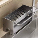 Axyaa Sink Caddy Set with Drainboard and Sponge Holder