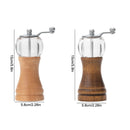 Axyaa Spice Grinder Manual Adjustable Ceramic Rotor Kitchen Tools Herbs Pepper Salt Mill