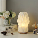 Axyaa French Cream Style 3D Printed Desk Lamp – Bedroom Study Children's Room Boss Lady Lamp
