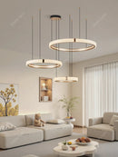 Axyaa Nordic Ring Chandelier for Living, Dining & Bedroom